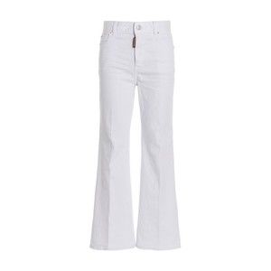 Dsquared2 Super Flared Cropped Jeans - NWT